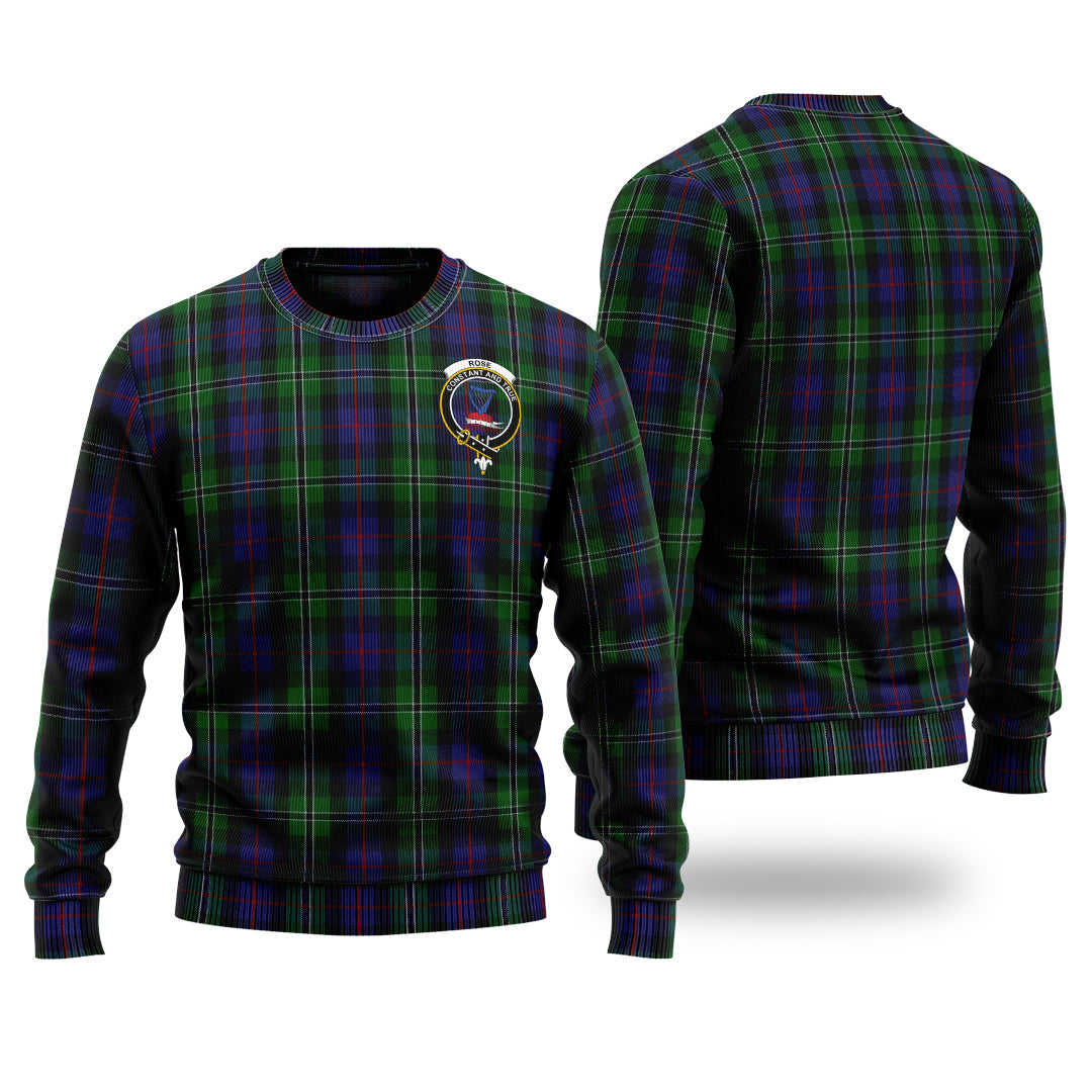 Clan Rose Hunting Tartan Christmas Ugly Sweater NL36 Rose Hunting Tartan Tartan Sweater   