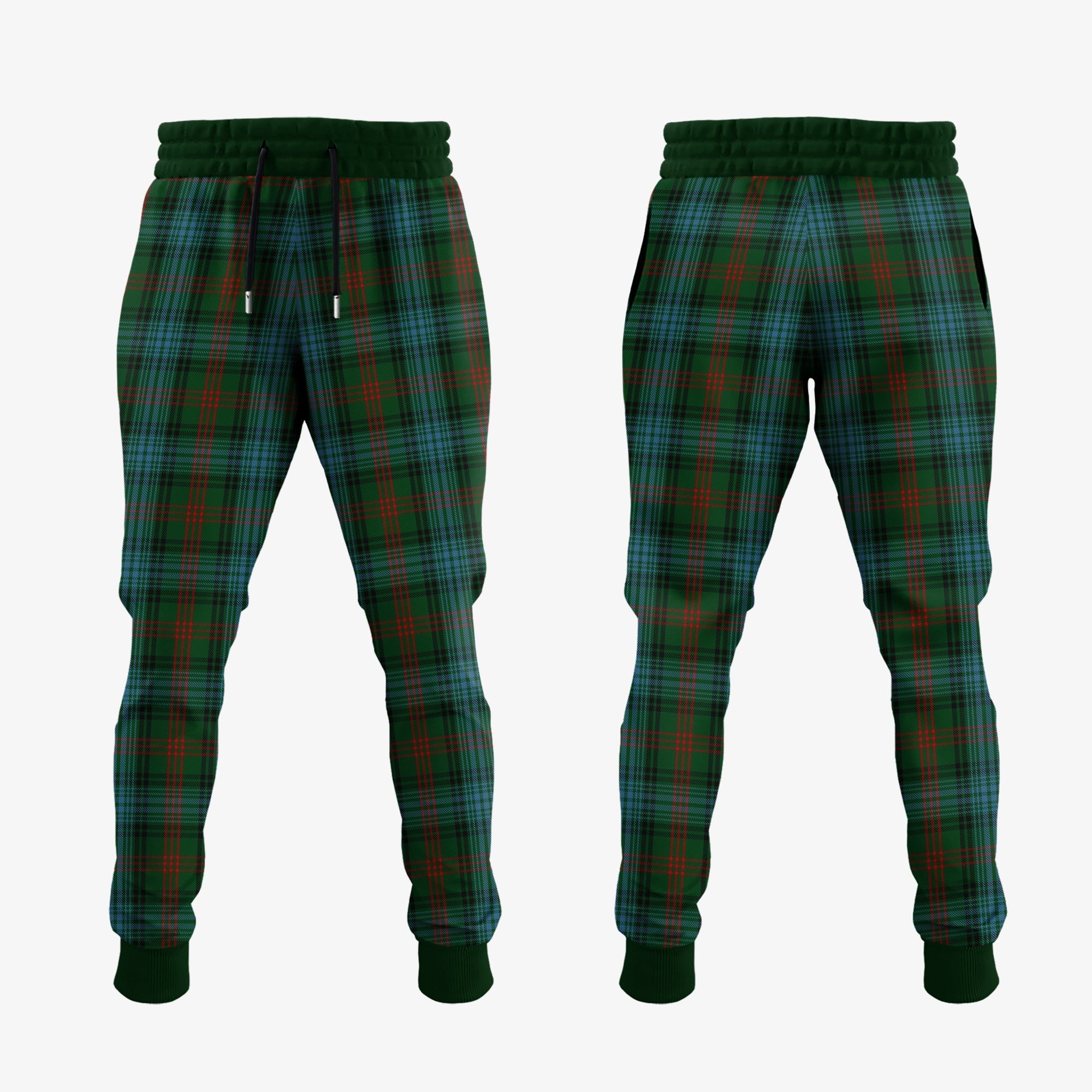 Clan Ross Hunting Tartan Crest Jogger Sweatpants WA91 Clan Ross Tartan Today   