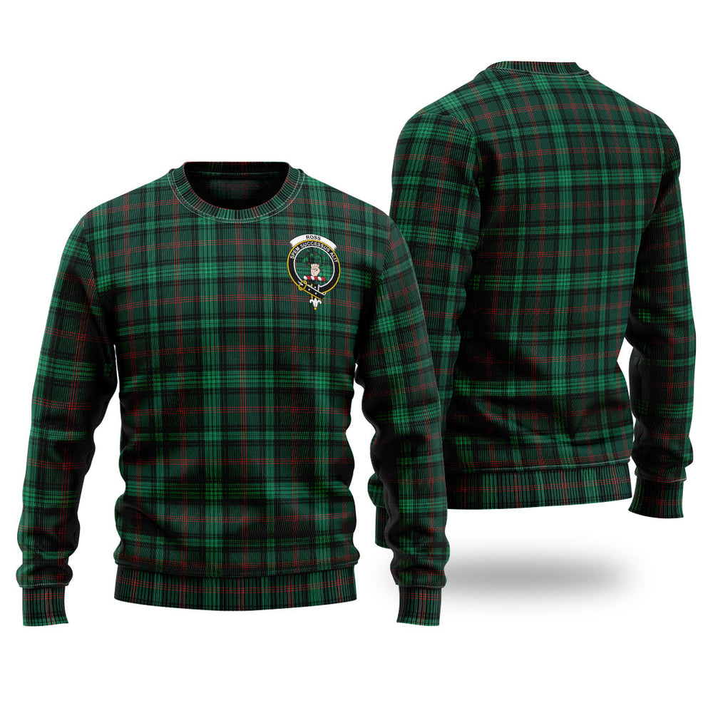 Clan Ross Hunting Modern Tartan Christmas Ugly Sweater BE10 Ross Hunting Modern Tartan Tartan Sweater   