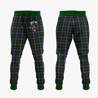 Clan Russell Tartan Crest Jogger Sweatpants