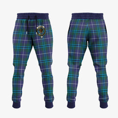 Clan Clan Sandilands Tartan Crest Jogger Sweatpants NL41 Clan Sandilands Tartan Today   