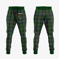 Clan Scott Green Tartan Crest Jogger Sweatpants SA30 Clan Scott (Scott Tartan) Tartan Today   