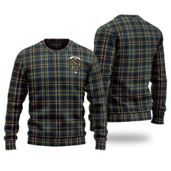 Clan Scott Green Modern Tartan Christmas Ugly Sweater VQ56 Clan Scott (Scott Tartan) Tartan Sweater   