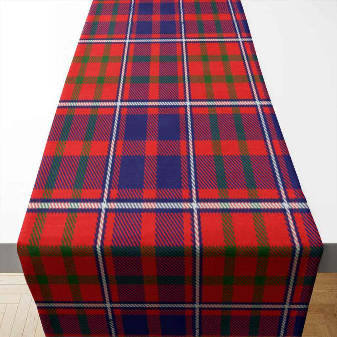Clan Clan Cameron of Lochiel Modern Tartan Table Runner Cotton RP35 Cameron of Lochiel Modern Tartan Tartan Table Runner   