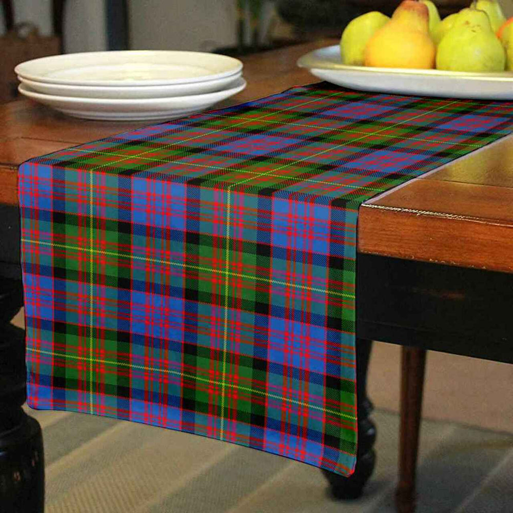 Clan Carnegie Ancient Tartan Table Runner Cotton LG43 Carnegie Ancient Tartan Tartan Table Runner   