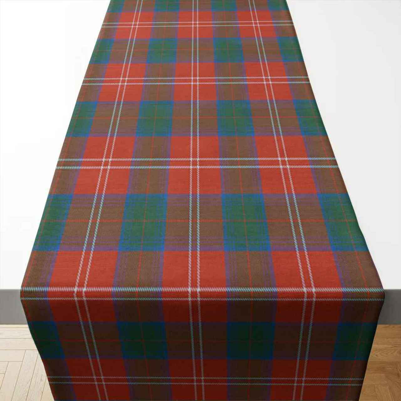 Clan Chisholm Ancient Tartan Table Runner Cotton YR91 Chisholm Ancient Tartan Tartan Table Runner   