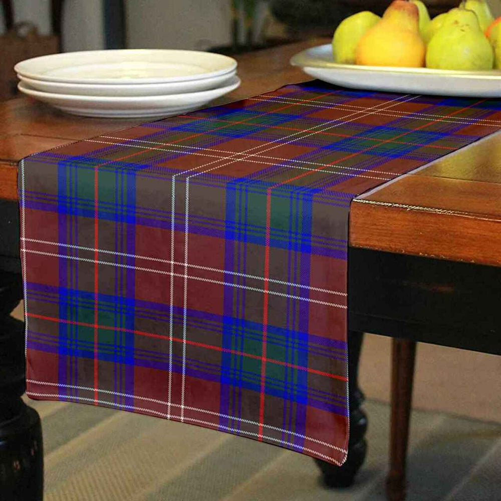 Clan Chisholm Hunting Modern Tartan Table Runner Cotton FB20 Chisholm Hunting Modern Tartan Tartan Table Runner   