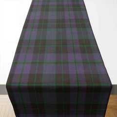 Clan Clergy Green Tartan Table Runner Cotton JT70 Clergy Green Tartan Tartan Table Runner   