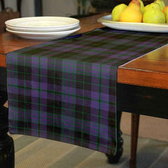 Clan Clergy Green Tartan Table Runner Cotton JT70 Clergy Green Tartan Tartan Table Runner   