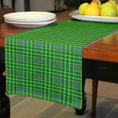 Clan Currie Tartan Table Runner Cotton JL23 Currie Tartan Tartan Table Runner   