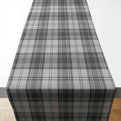 Clan Douglas Grey Modern Tartan Table Runner Cotton BA47 Douglas Grey Modern Tartan Tartan Table Runner   