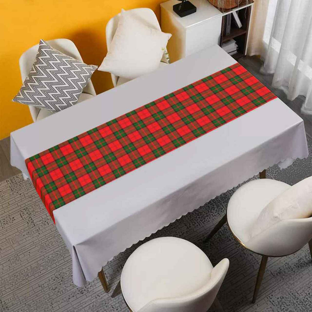 Clan Dunbar Modern Tartan Table Runner Cotton LW21 Dunbar Modern Tartan Tartan Table Runner   