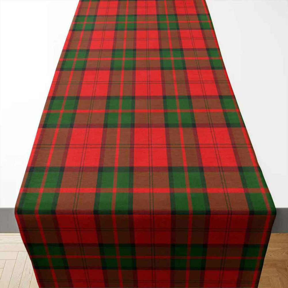 Clan Dunbar Modern Tartan Table Runner Cotton LW21 Dunbar Modern Tartan Tartan Table Runner   