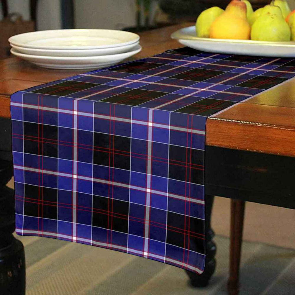 Clan Dunlop Modern Tartan Table Runner Cotton XG47 Dunlop Modern Tartan Tartan Table Runner   
