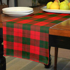 Clan Erskine Modern Tartan Table Runner Cotton UH55 Erskine Modern Tartan Tartan Table Runner   