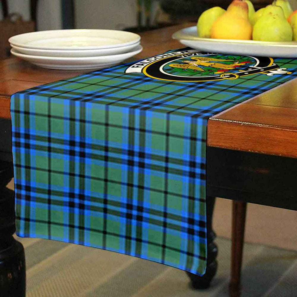 Clan Falconer Tartan Crest Table Runner Cotton ZC97 Falconer Tartan Tartan Table Runner   