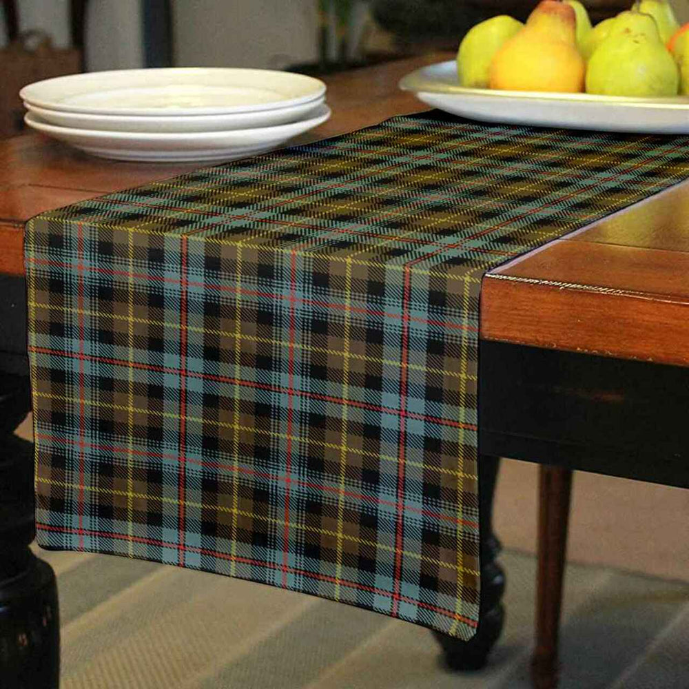Clan Farquharson Weathered Tartan Table Runner Cotton UW35 Farquharson Weathered Tartan Tartan Table Runner   