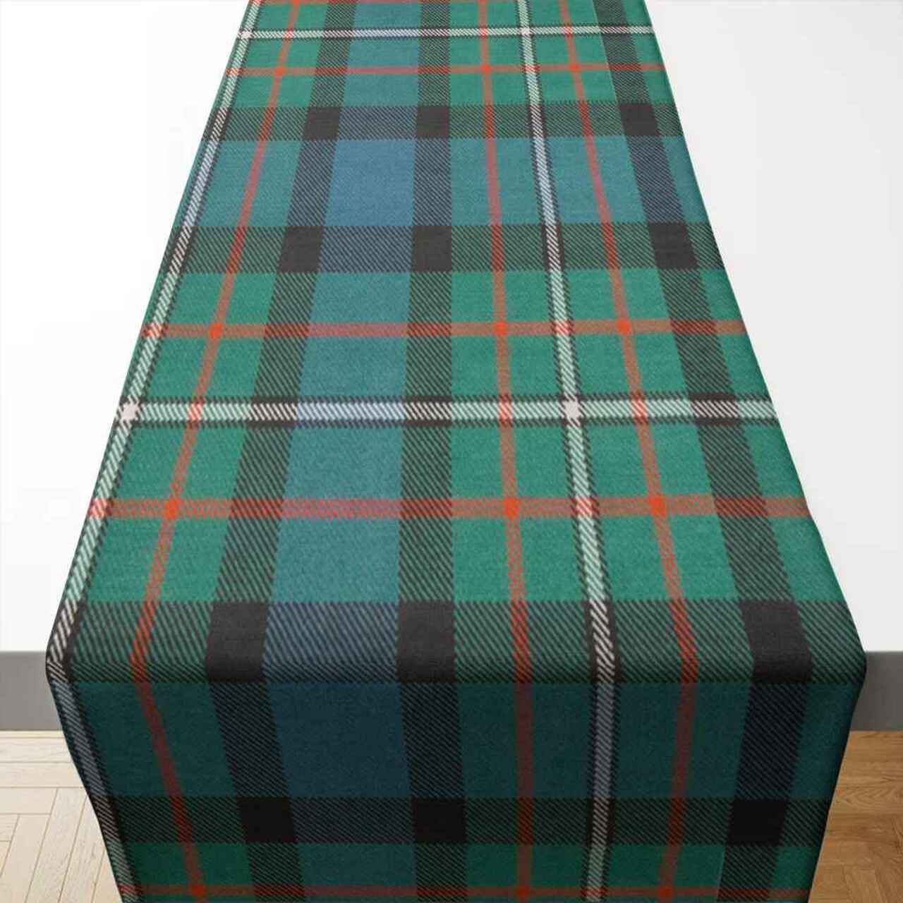 Clan Ferguson Ancient Tartan Table Runner Cotton FX40 Ferguson Ancient Tartan Tartan Table Runner   