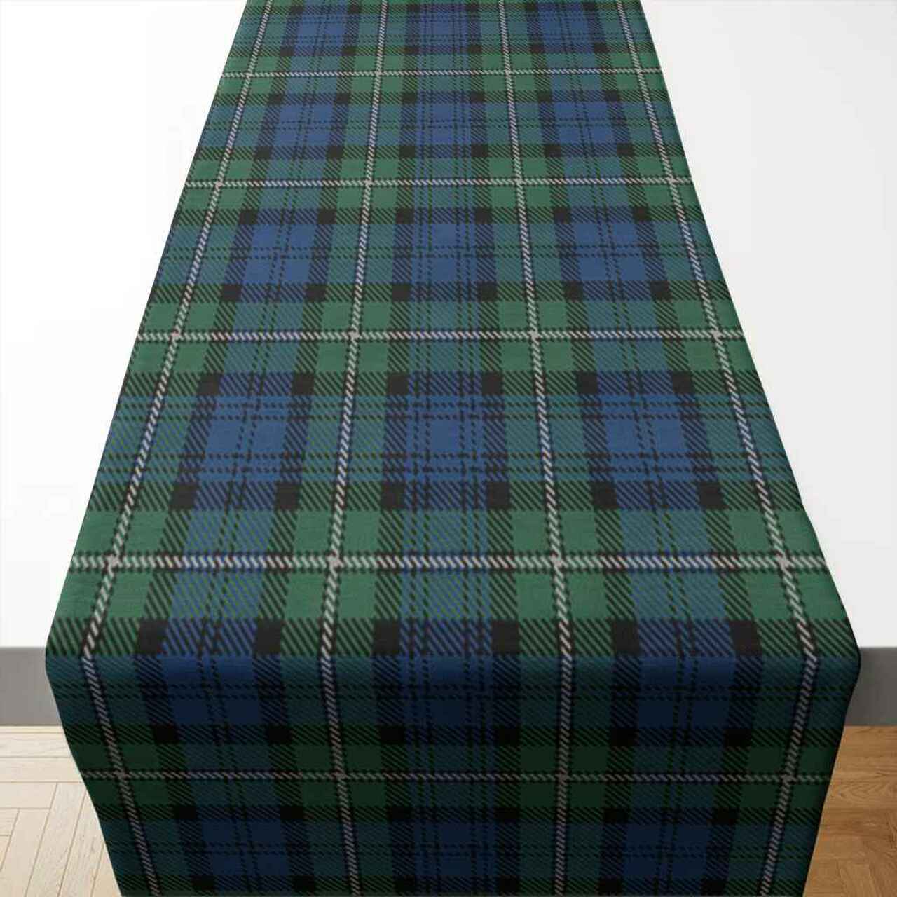 Clan Forbes Ancient Tartan Table Runner Cotton ET61 Forbes Ancient Tartan Tartan Table Runner   