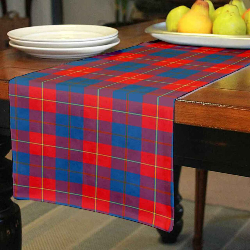 Clan Galloway Red Tartan Table Runner Cotton NN24 Galloway Red Tartan Tartan Table Runner   