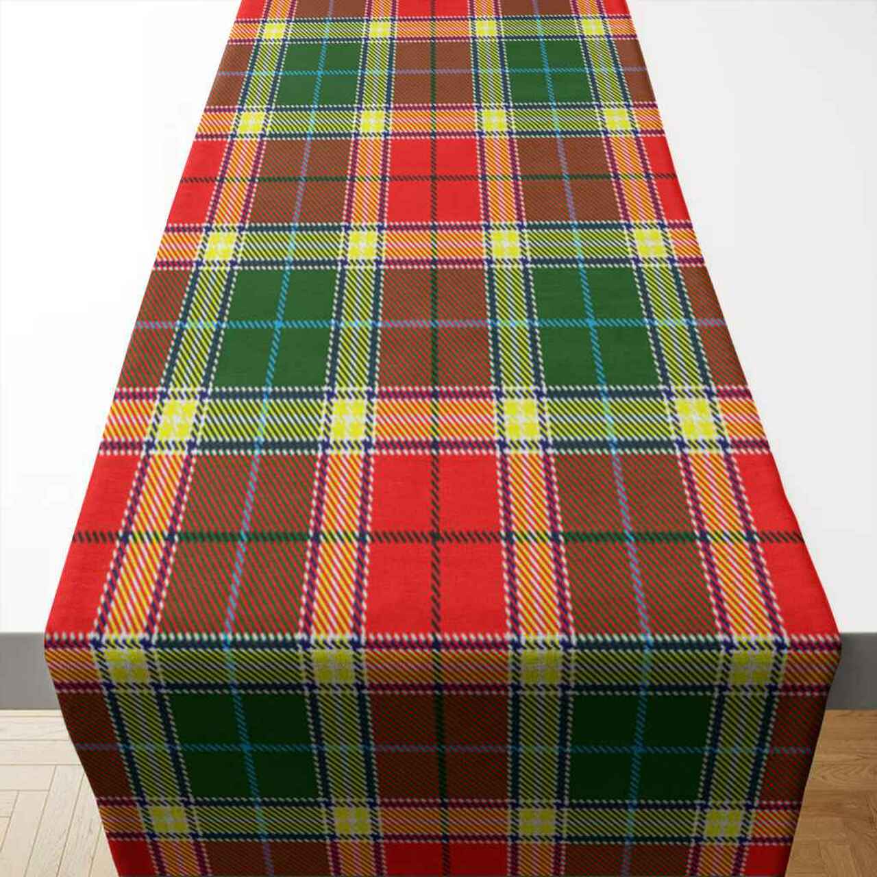 Clan Gibbs Tartan Table Runner Cotton MJ36 Gibbs Tartan Tartan Table Runner   