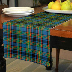 Clan Gillies Ancient Tartan Table Runner Cotton XU20 Gillies Ancient Tartan Tartan Table Runner   