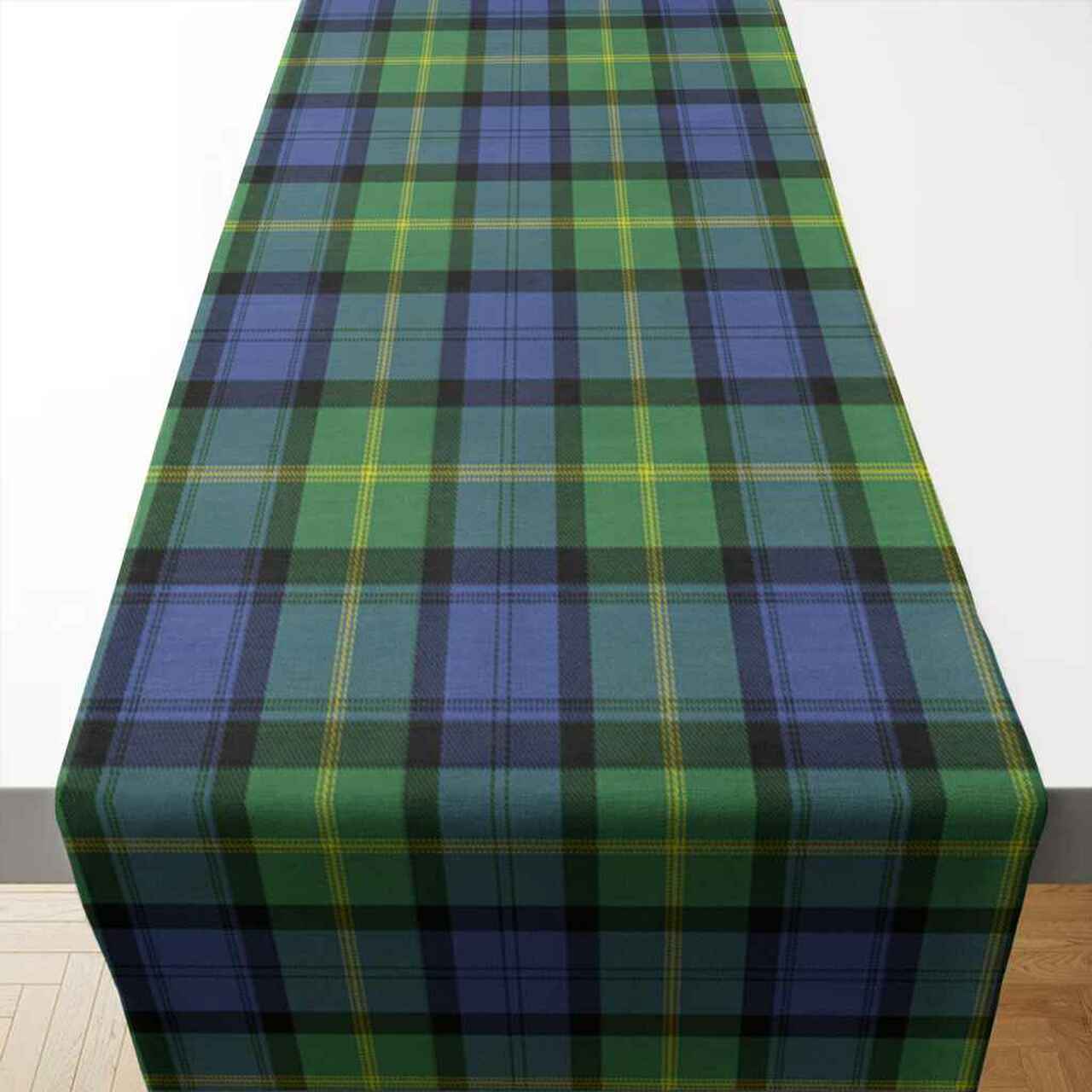 Clan Gordon Old Ancient Tartan Table Runner Cotton KV61 Gordon Old Ancient Tartan Tartan Table Runner   