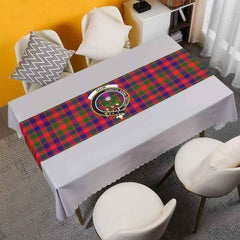 Clan Gow (of Skeoch) Tartan Crest Table Runner Cotton YD16 Gow (of Skeoch) Tartan Tartan Table Runner   