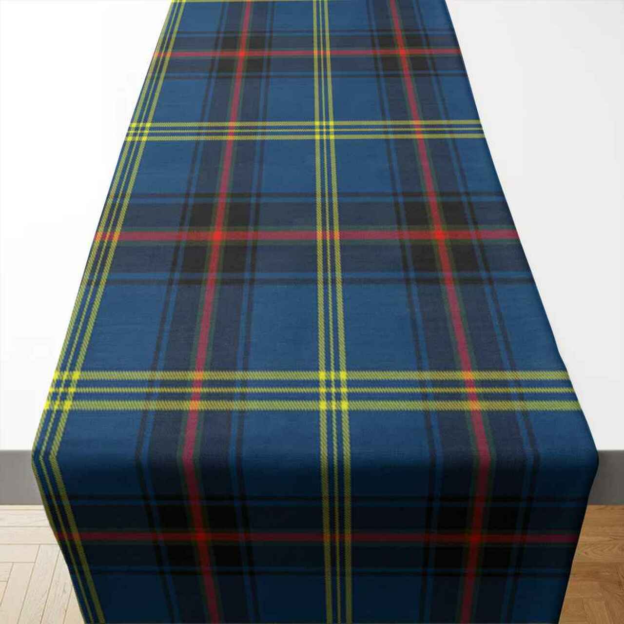 Clan Grewar Tartan Table Runner Cotton CQ64 Grewar Tartan Tartan Table Runner   