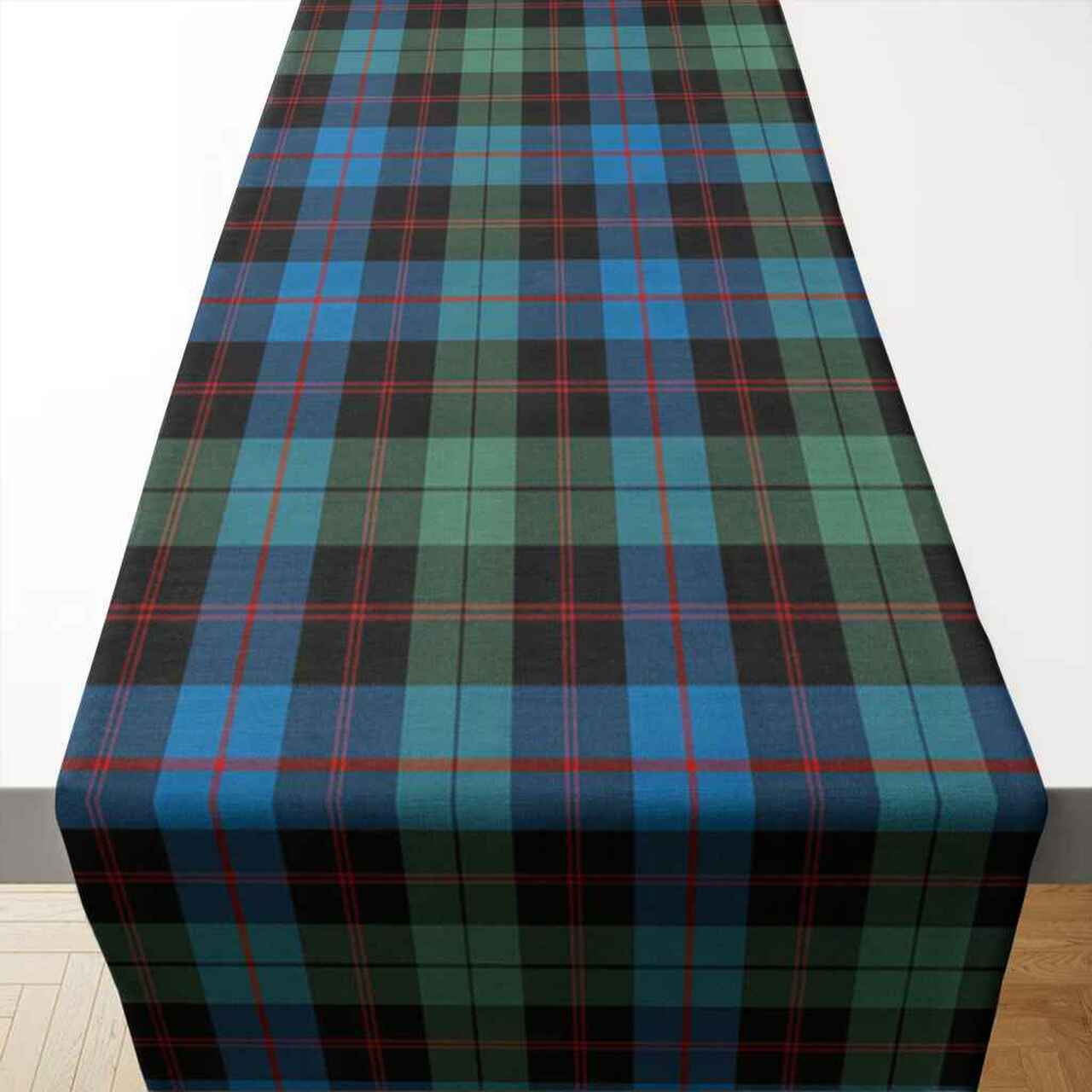 Clan Guthrie Ancient Tartan Table Runner Cotton HN53 Guthrie Ancient Tartan Tartan Table Runner   