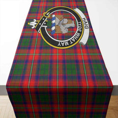 Clan Haig Tartan Crest Table Runner Cotton KW37 Haig Tartan Tartan Table Runner   