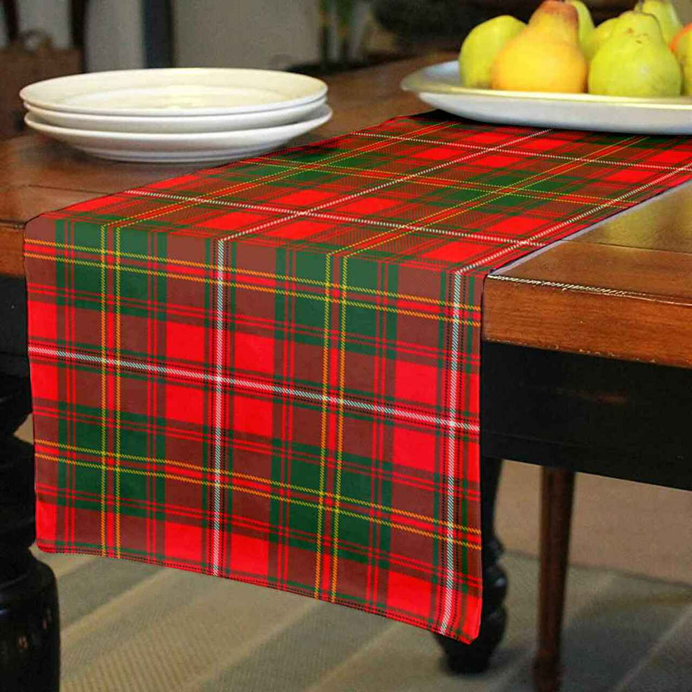 Clan Hay Modern Tartan Table Runner Cotton BK15 Hay Modern Tartan Tartan Table Runner   