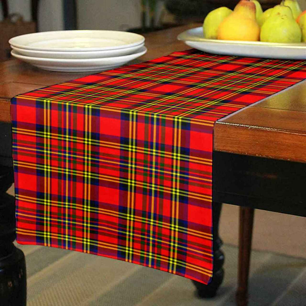 Clan Hepburn Tartan Table Runner Cotton QT89 Hepburn Tartan Tartan Table Runner   