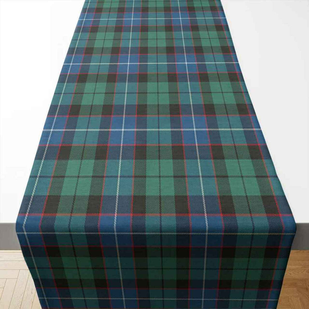Clan Hunter Ancient Tartan Table Runner Cotton XV91 Hunter Ancient Tartan Tartan Table Runner   