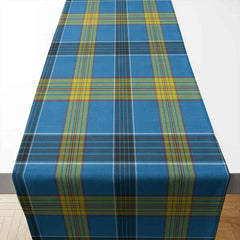 Clan Laing Tartan Table Runner Cotton VC13 Laing Tartan Tartan Table Runner   