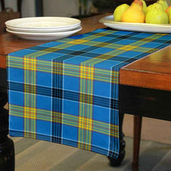 Clan Laing Tartan Table Runner Cotton VC13 Laing Tartan Tartan Table Runner   
