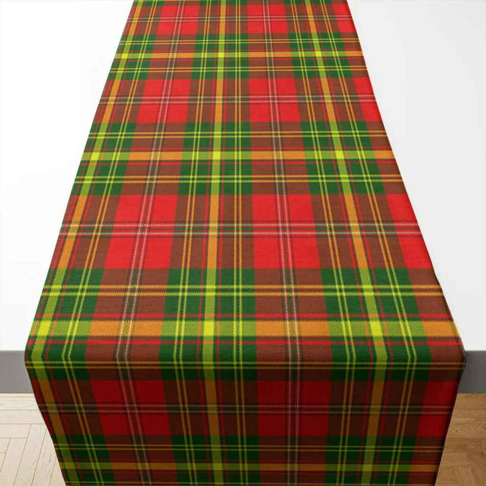 Clan Leask Tartan Table Runner Cotton WU73 Leask Tartan Tartan Table Runner   