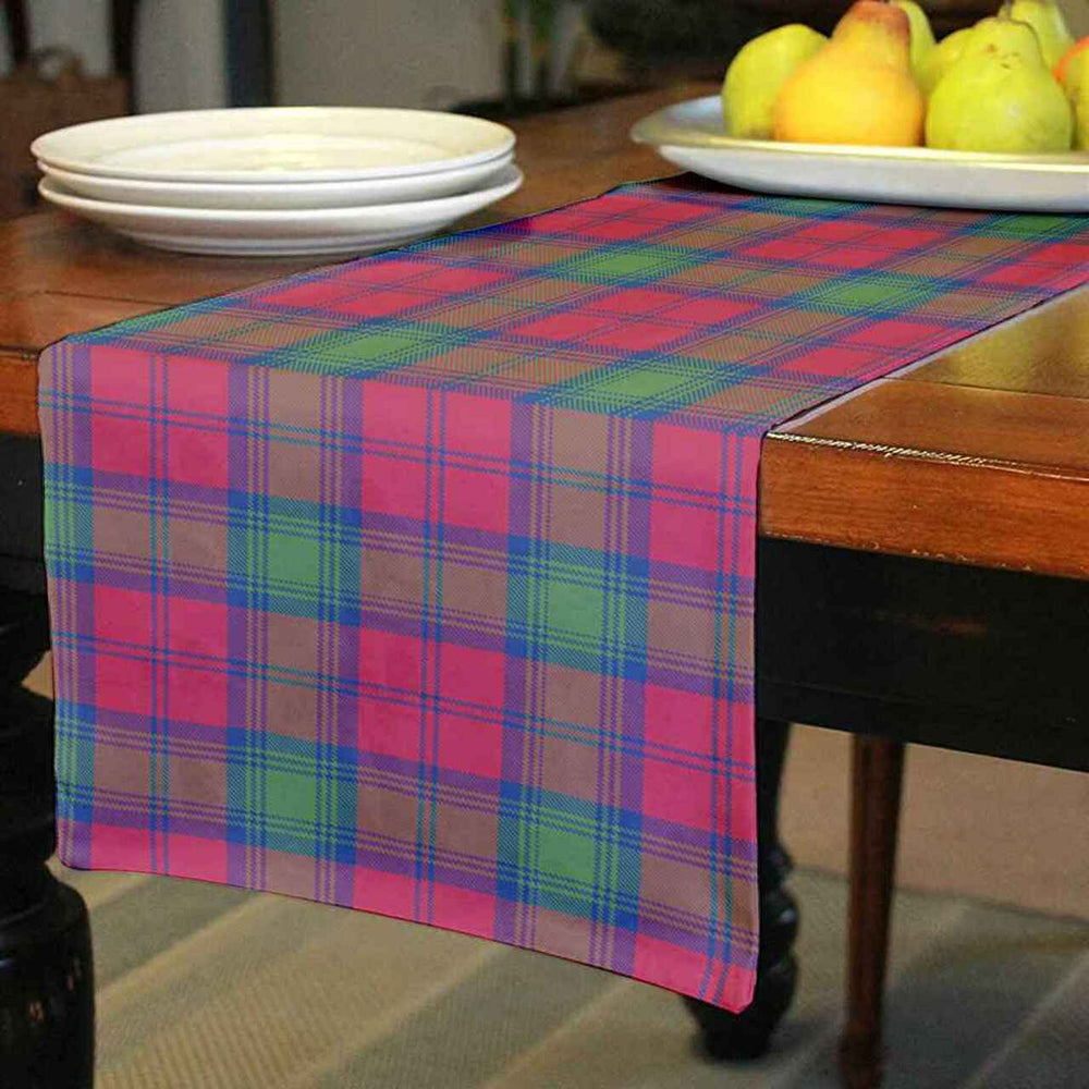 Clan Lindsay Ancient Tartan Table Runner Cotton ZO41 Lindsay Ancient Tartan Tartan Table Runner   