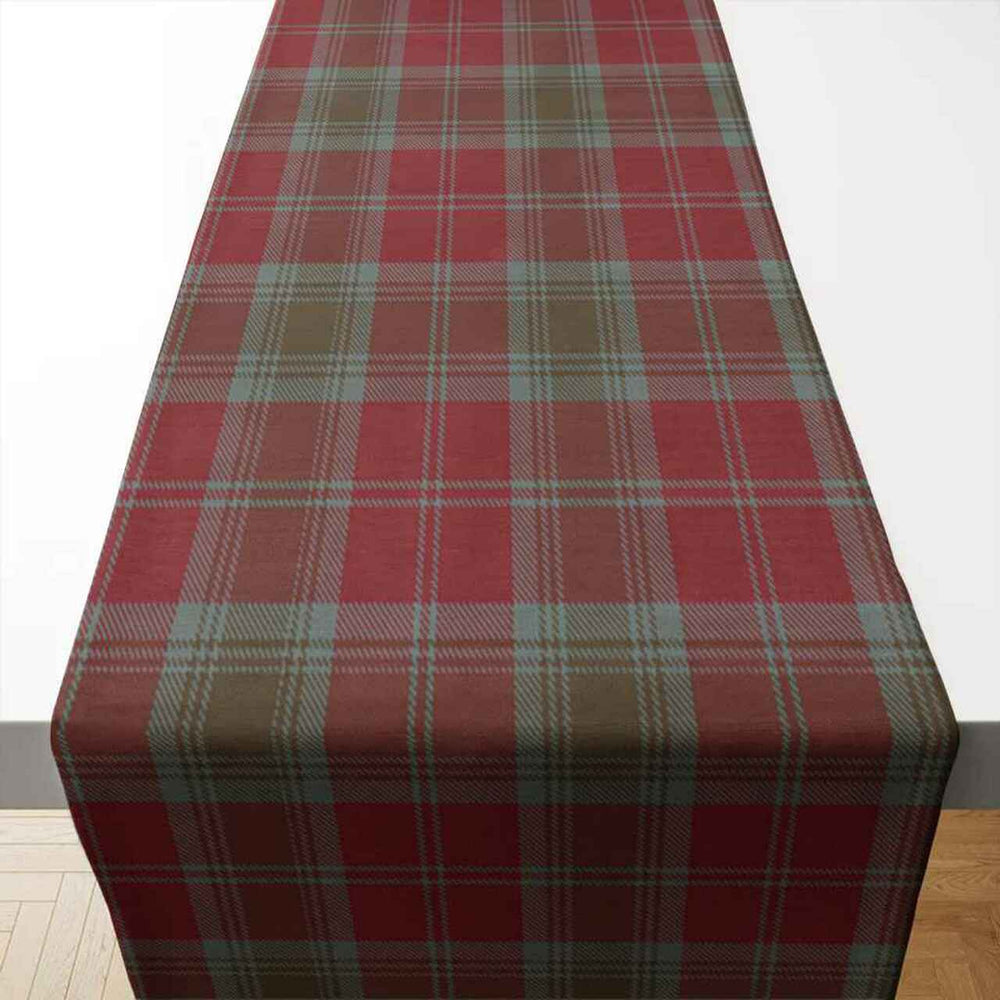 Clan Lindsay Weathered Tartan Table Runner Cotton ES63 Lindsay Weathered Tartan Tartan Table Runner   