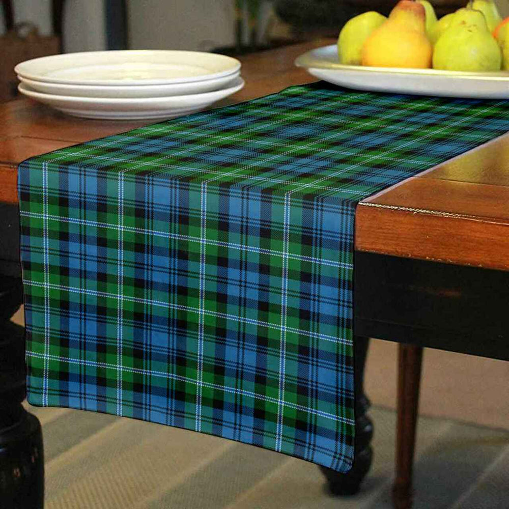 Clan Lyon Tartan Table Runner Cotton AB70 Lyon Tartan Tartan Table Runner   