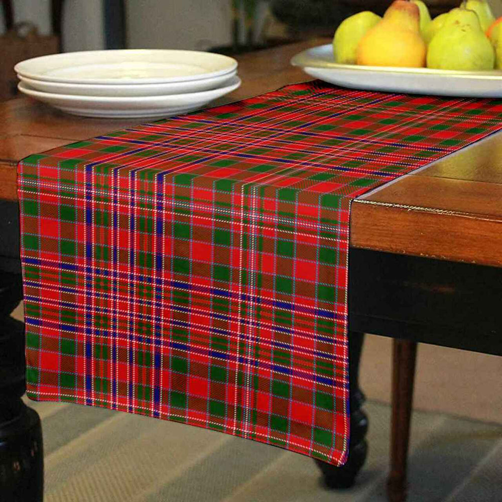 Clan MacAlister Modern Tartan Table Runner Cotton HG12 MacAlister Modern Tartan Tartan Table Runner   