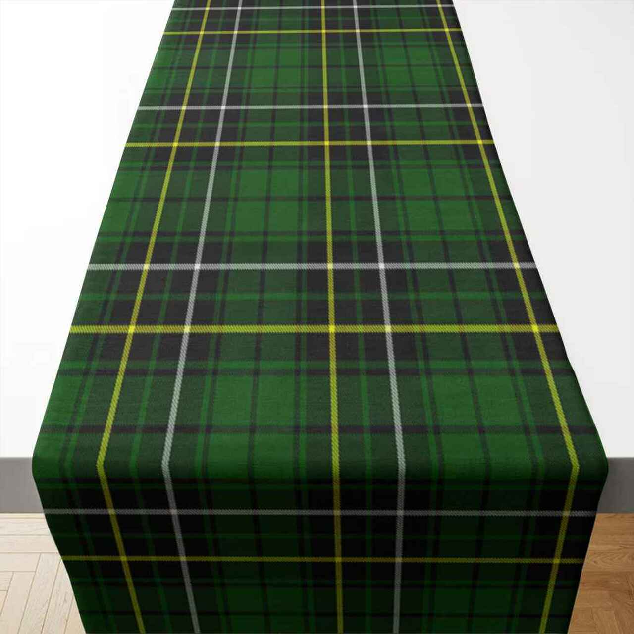 Clan MacAlpine Modern Tartan Table Runner Cotton GS81 MacAlpine Modern Tartan Tartan Table Runner   