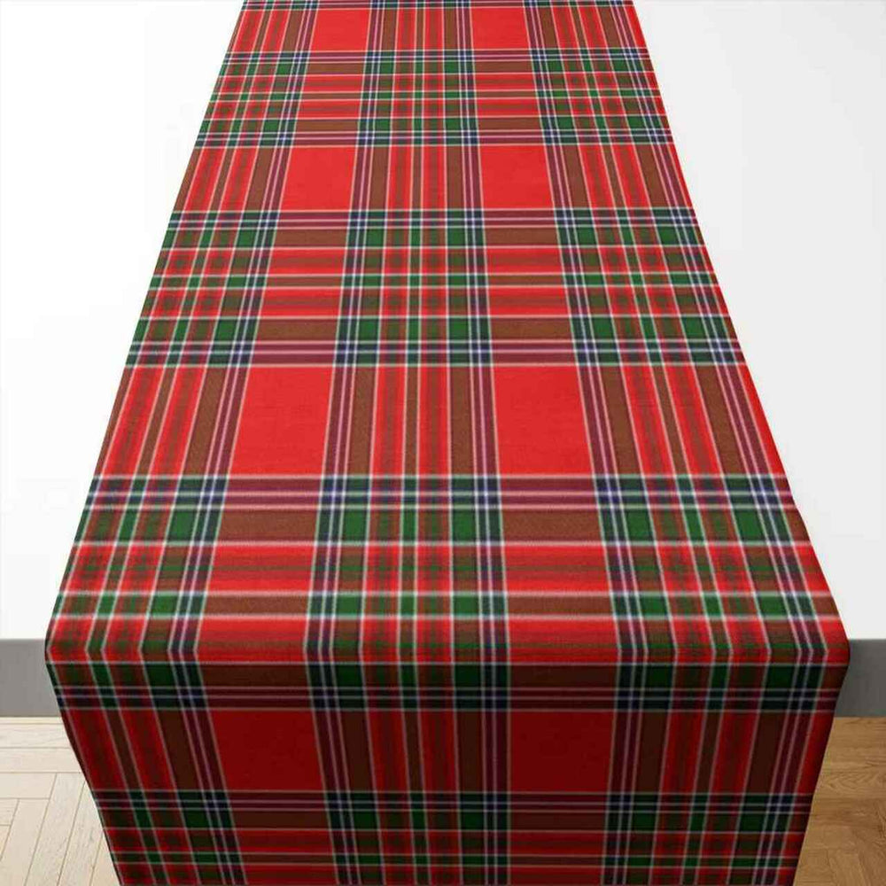 Clan MacBean Modern Tartan Table Runner Cotton WJ48 MacBean Modern Tartan Tartan Table Runner   