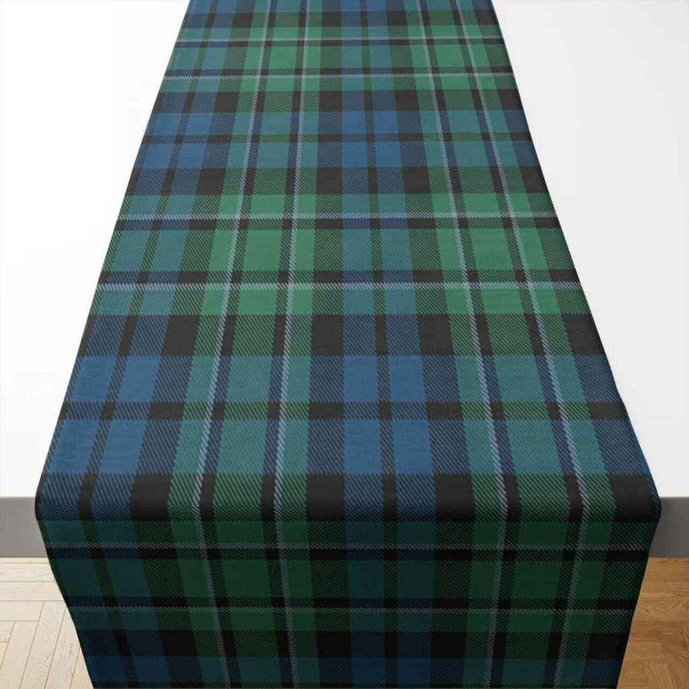 Clan MacCallum Ancient Tartan Table Runner Cotton HC92 MacCallum Ancient Tartan Tartan Table Runner   