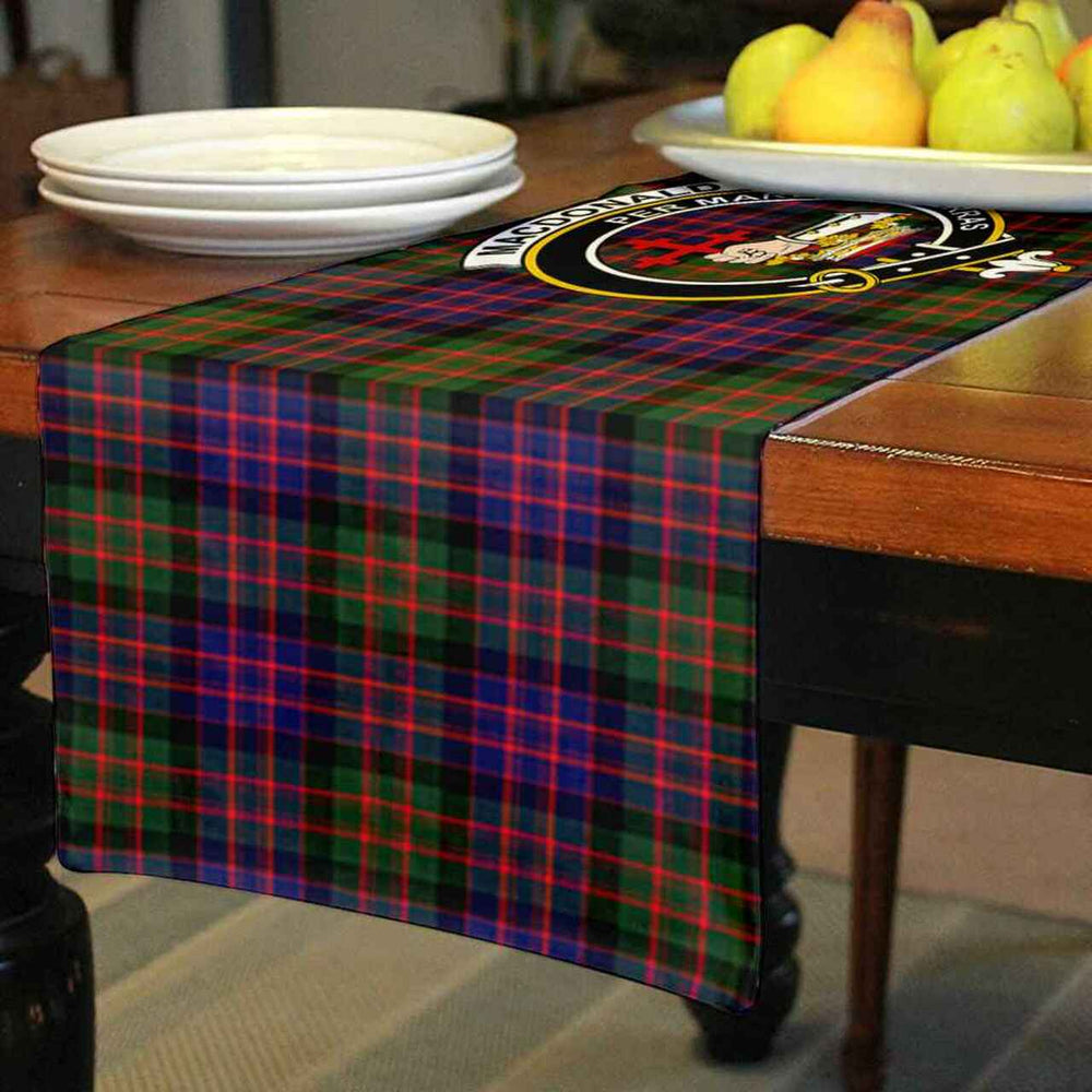 Clan MacDonald (Donald) Tartan Crest Table Runner Cotton AQ98 MacDonald (Clan Donald) Tartan Tartan Table Runner   