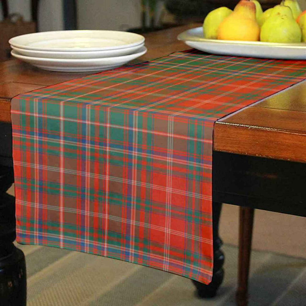 Clan MacDougall Ancient Tartan Table Runner Cotton PV22 MacDougall Ancient Tartan Tartan Table Runner   