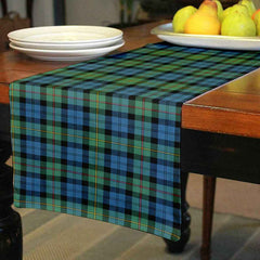 Clan MacEwen Ancient Tartan Table Runner Cotton HH55 MacEwen Ancient Tartan Tartan Table Runner   