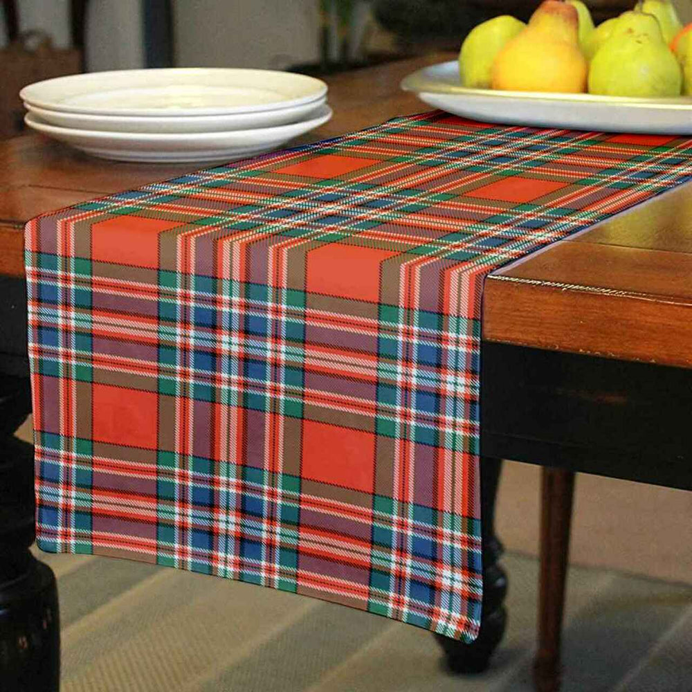 Clan MacFarlane Ancient Tartan Table Runner Cotton MQ99 MacFarlane Ancient Tartan Tartan Table Runner   