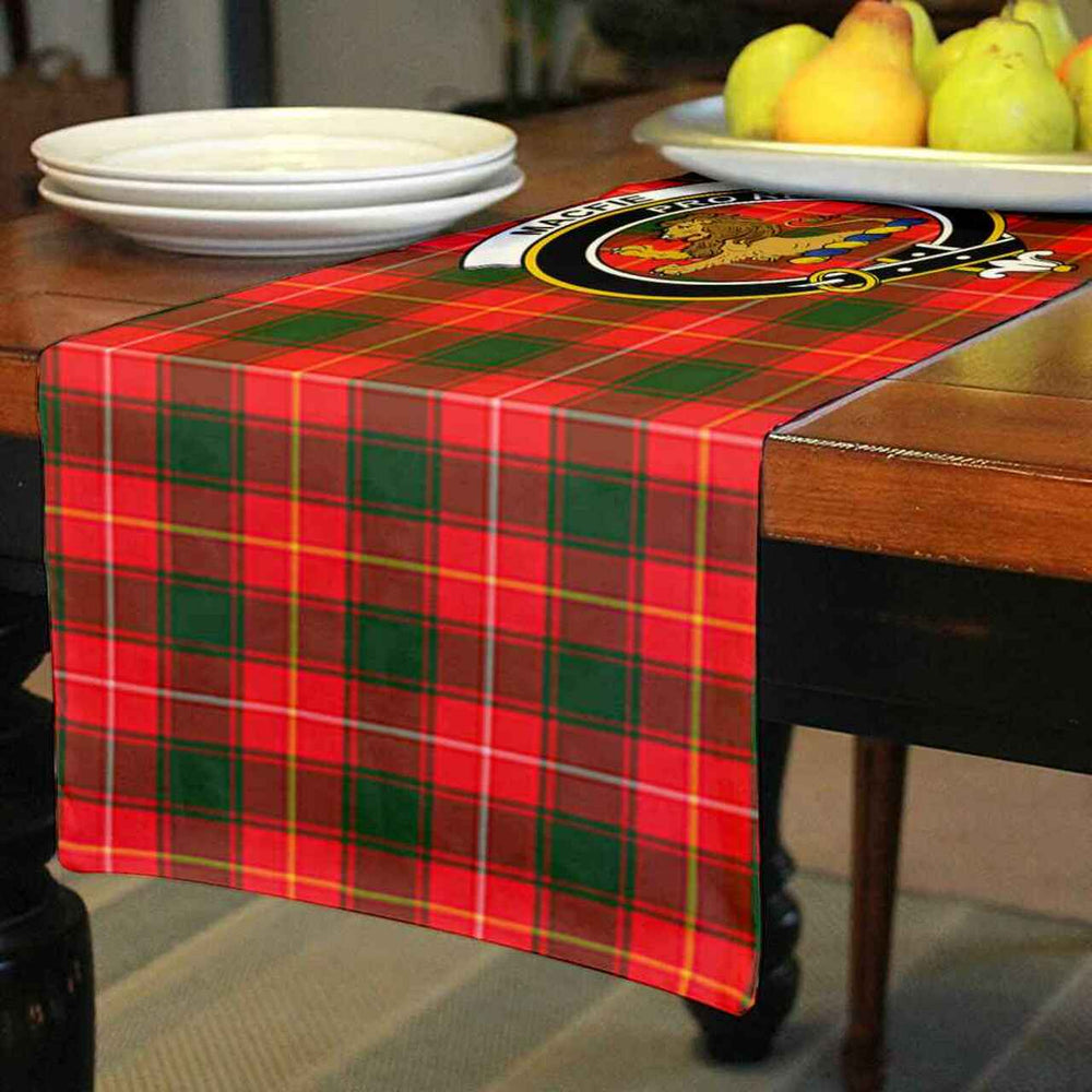 Clan MacFie (of Dreghorn) Tartan Crest Table Runner Cotton CG67 MacFie (of Dreghorn) Tartan Tartan Table Runner   