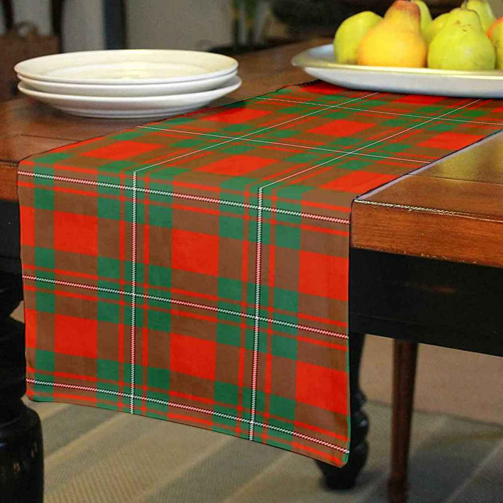Clan MacGregor Ancient Tartan Table Runner Cotton BT85 MacGregor Ancient Tartan Tartan Table Runner   